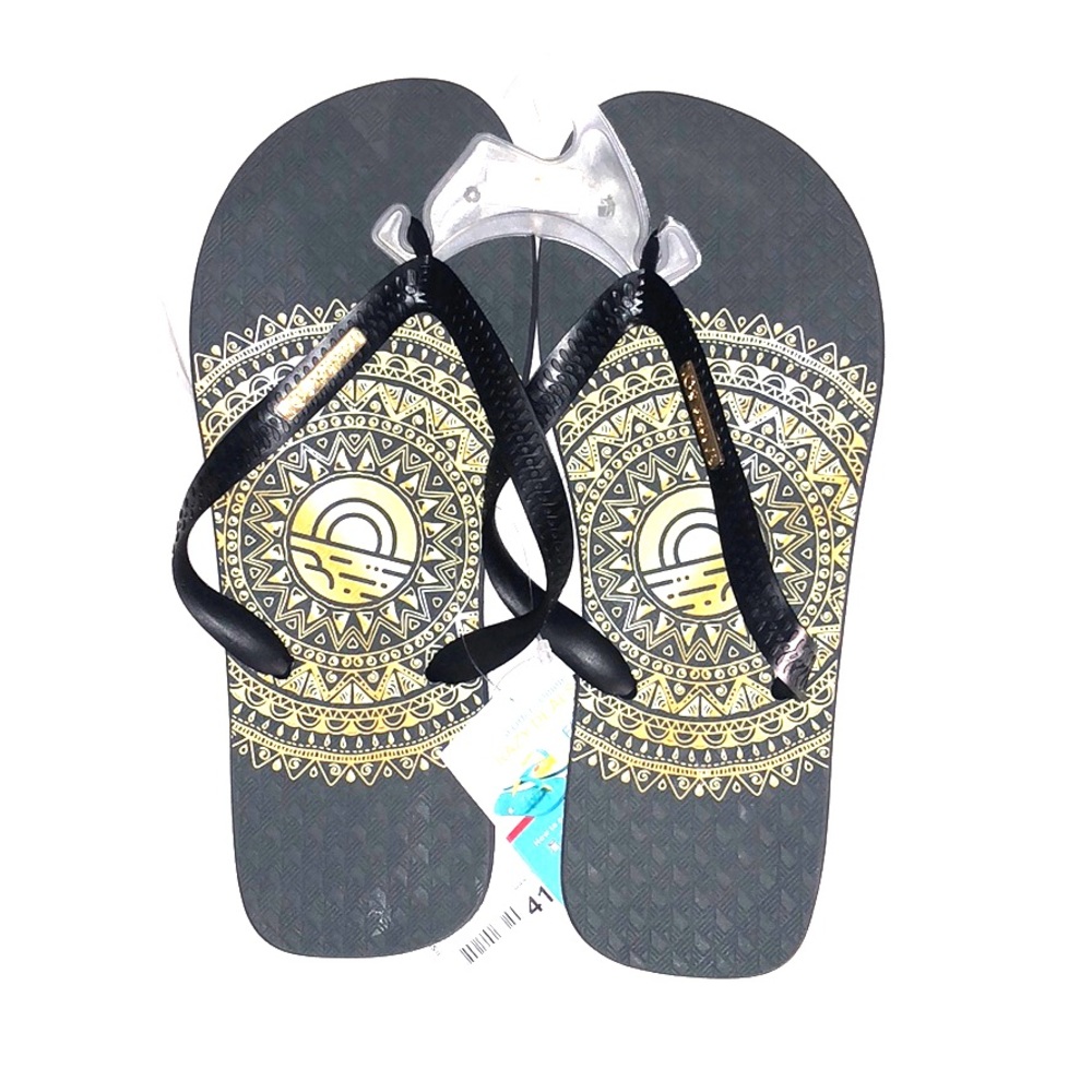 Samba Sol Masc Medalion Flip Flops